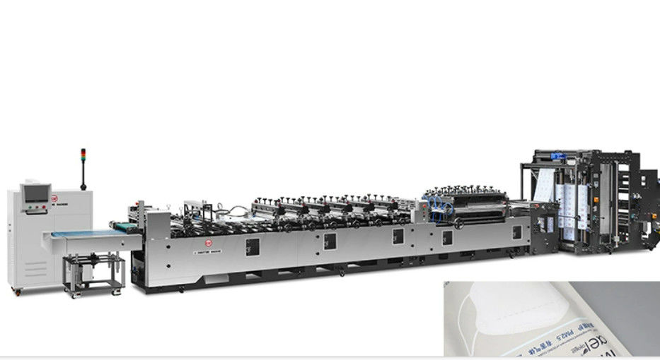 PLC Control Center Sealing Bag Making Machine per la produzione di sacchetti Lunghezza 50-600mm Larghezza 50-400mm